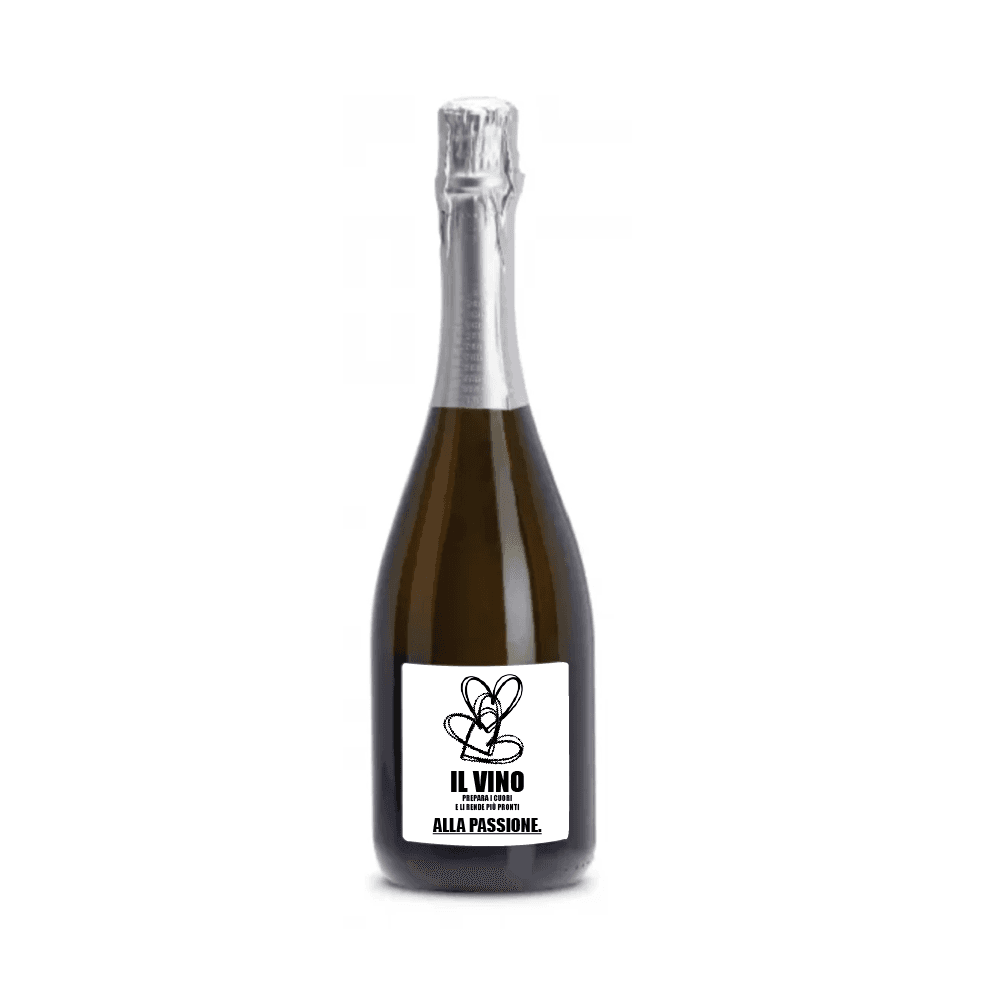Prosecco Spumante Brut - Passione - etichetta personalizzata